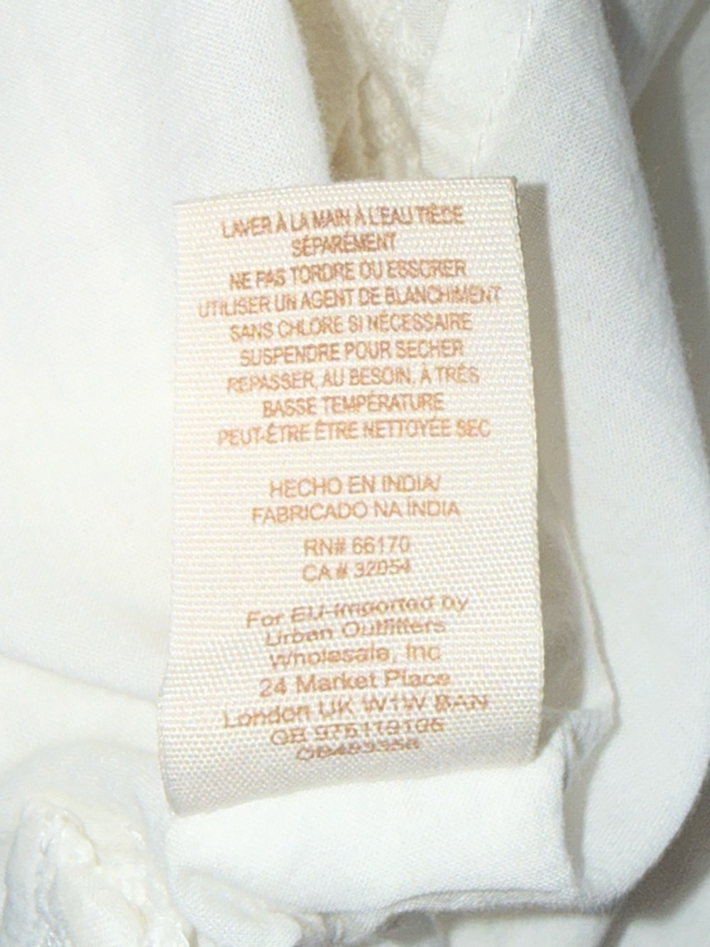 Free People White Embroidered Cotton Shorts Size 12 High Rise Boho Lace Detail - Picture 7 of 9